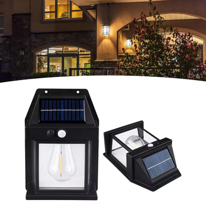 Lampara solar con sensor de movimiento ECOLUZ 360™️