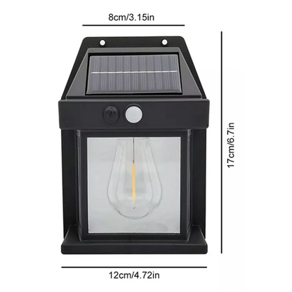 Lampara solar con sensor de movimiento ECOLUZ 360™️